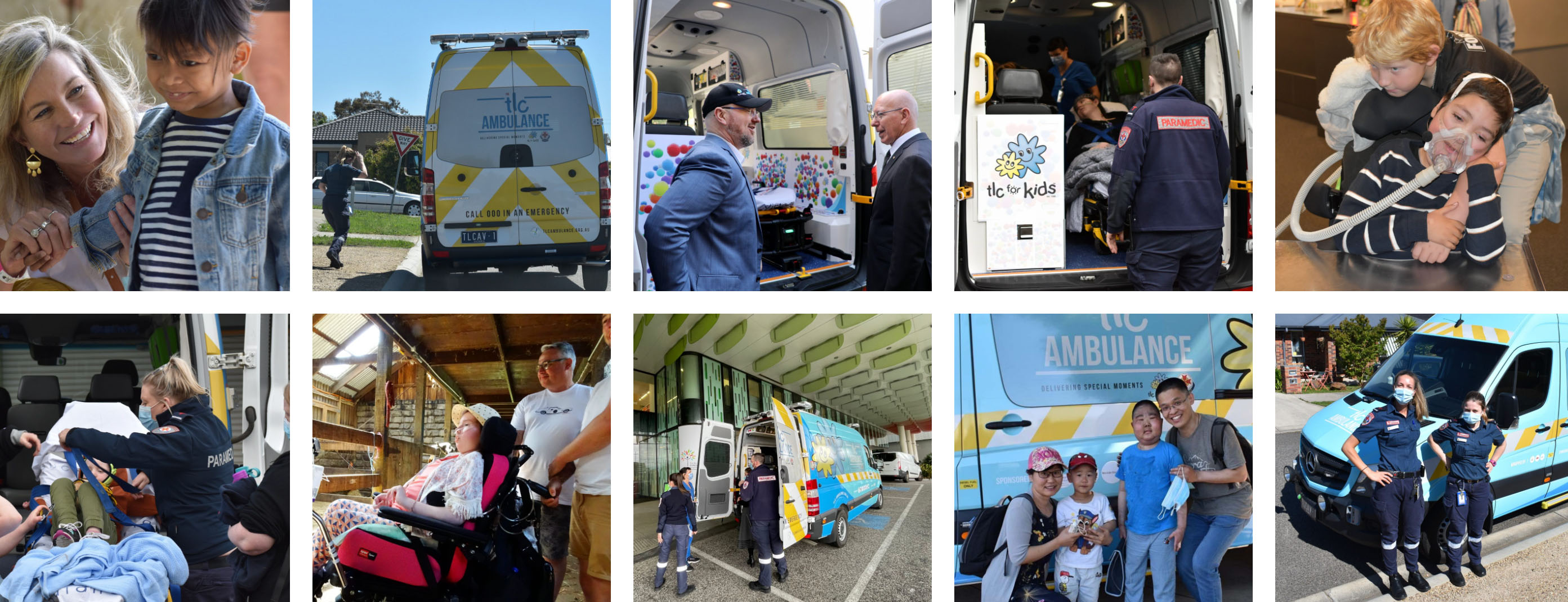 TLC Ambulance provides curated trips to sick kids to places that matter to them. Most inclusive children's charity